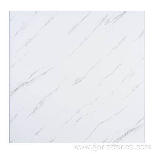 Light White Marble PVC Wall Panel